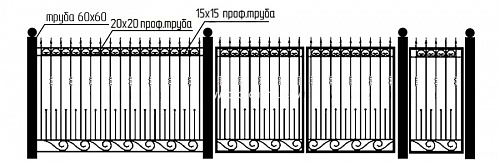 Забор сварной СЗ-101