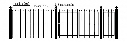 Забор сварной СЗ-50