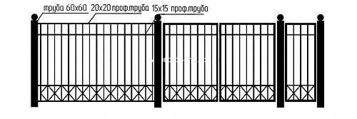 Забор сварной СЗ-30