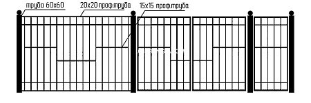 Забор сварной СЗ-5