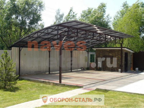 навес для дачи 3