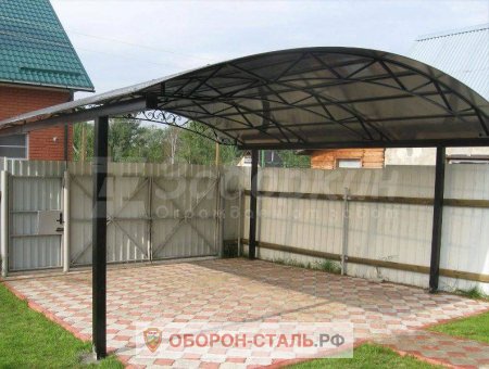 навес из поликарбоната 6