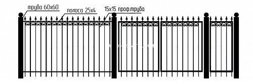Забор сварной СЗ-51