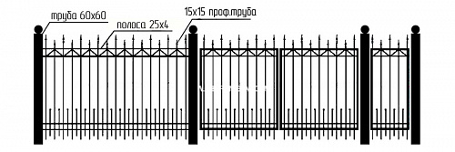 Забор сварной СЗ-93