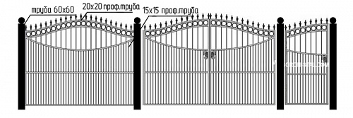 Забор сварной СЗ-45