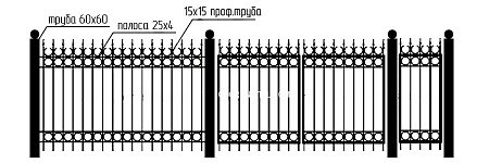 Забор сварной СЗ-96