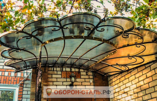 навесы над крыльцом 10