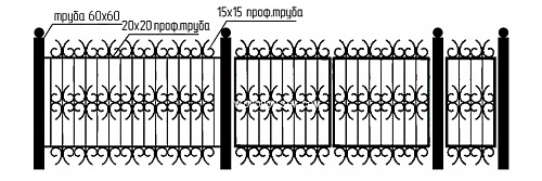 Забор сварной СЗ-90