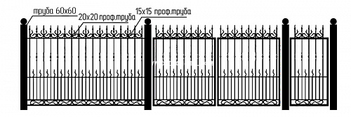 Забор сварной СЗ-103