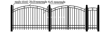 Забор сварной СЗ-12