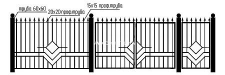 Забор сварной СЗ-79