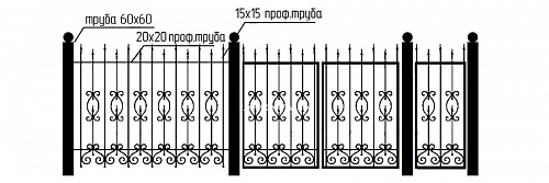 Забор сварной СЗ-107
