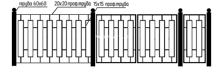 Забор сварной СЗ-19
