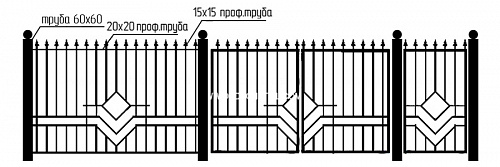 Забор сварной СЗ-79