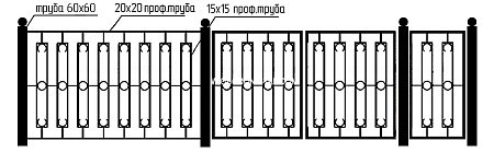 Забор сварной СЗ-20