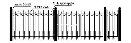 Забор сварной СЗ-93