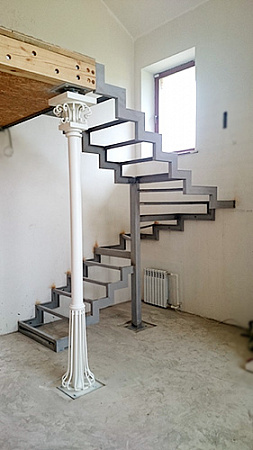 Каркас лестницы №18