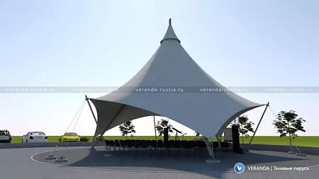 архитектурный навес 7