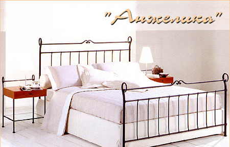 Кованая кровать &quot;Анжелика&quot;