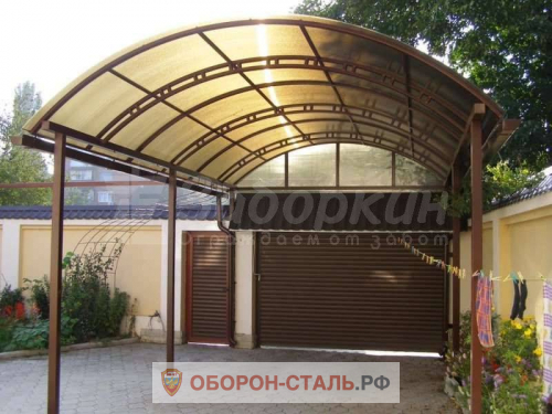 навес арочный 1