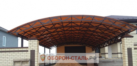 навес арочный 9
