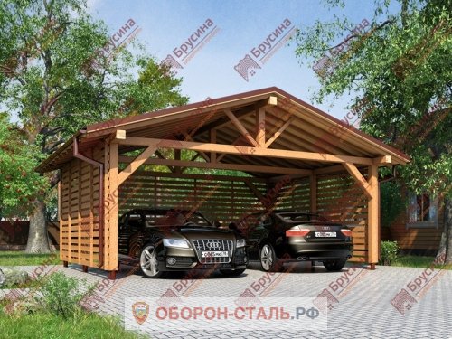 навес для автомобиля 44
