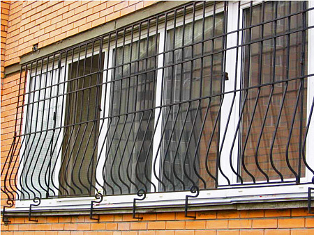 Решетки на балкон 9