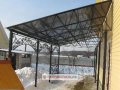 односкатный навес 15