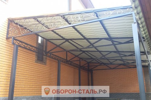 навес к дому 27