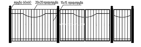 Забор сварной СЗ-7