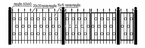 Забор сварной СЗ-55