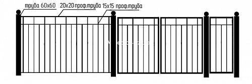 Забор сварной СЗ-28