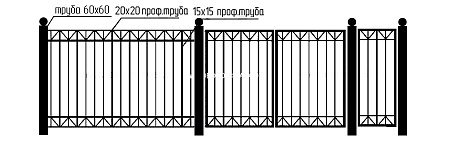 Забор сварной СЗ-31
