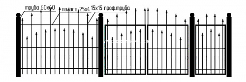 Забор сварной СЗ-75
