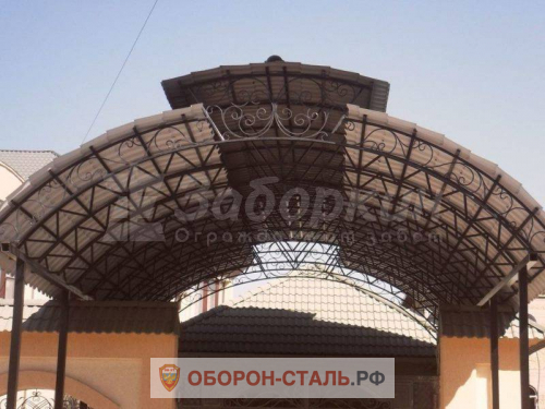 навес арочный 2