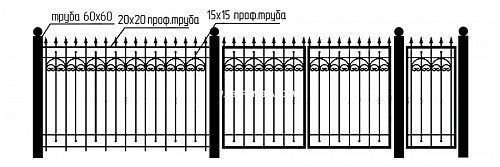Забор сварной СЗ-104