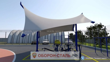 навес для площадки 10