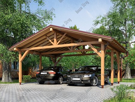 навес для автомобиля 6