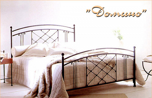 Кованая кровать &quot;Домино&quot;